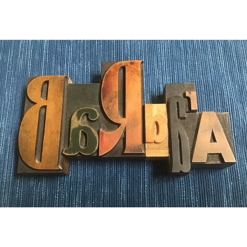 Vintage BARBARA Name Wood Mounted Stamp Babs Unique Birthday Holiday Gift 721A